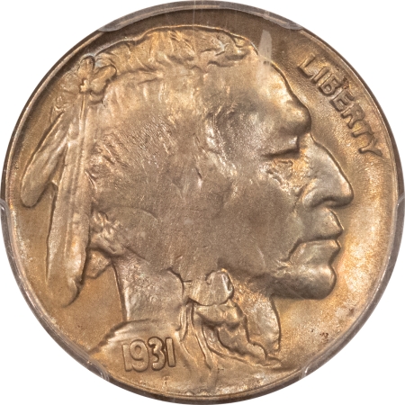 Buffalo Nickels 1931-S BUFFALO NICKEL – PCGS MS-64, TOUGH DATE!