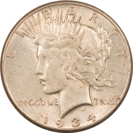 New Store Items 1934-S PEACE DOLLAR – HIGH GRADE EXAMPLE