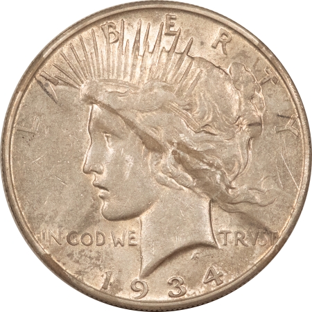 New Store Items 1934-S PEACE DOLLAR – HIGH GRADE EXAMPLE