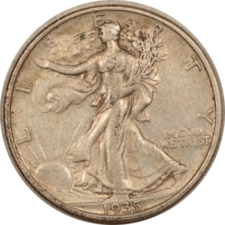 New Store Items 1935-S WALKING LIBERTY HALF DOLLAR – PLEASING CIRCULATED EXAMPLE