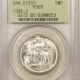 New Certified Coins 1935-S SAN DIEGO COMMEMORATIVE HALF DOLLAR – PCGS MS-65, OGH, FLASHY & PQ!