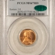 Lincoln Cents (Wheat) 1918-S LINCOLN CENT PCGS MS-64 RB, PRETTY