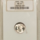 Mercury Dimes 1943 MERCURY DIME – NGC MS-67, BLAZING WHITE!