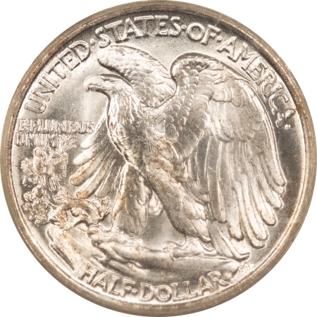 New Certified Coins 1945 WALKING LIBERTY HALF DOLLAR PCGS MS-65, OLD GREEN HOLDER, PREMIUM QUALITY!