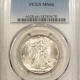 New Certified Coins 1945-D WALKING LIBERTY HALF DOLLAR – PCGS MS-65, WHITE GEM!