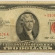 New Store Items 1953 & 1953-A $2 UNITED STATES RED SEAL NOTES, LOT OF 2, HIGH GRADE CIRCULATED!