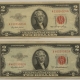 New Store Items 1953 $2 UNITED STATES RED SEAL STAR NOTE, FR-1510*, VERY FINE