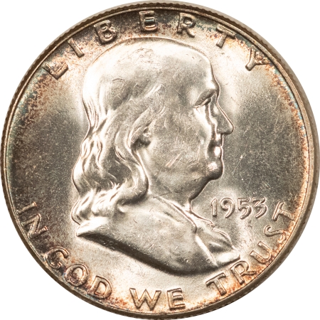 Franklin Halves 1953 FRANKLIN HALF DOLLAR – UNCIRCULATED!