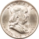 Franklin Halves 1958, 1958-D FRANKLIN HALF DOLLARS, LOT OF 2 – FRESH, CHOICE & BRILLIANT UNCIRC!