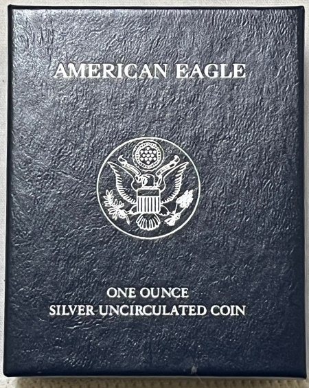 American Silver Eagles 2011-W BURNISHED AMERICAN SILVER EAGLE, 1 OZ, .999 – ORIGINAL GOVERNMENT PACKAGE