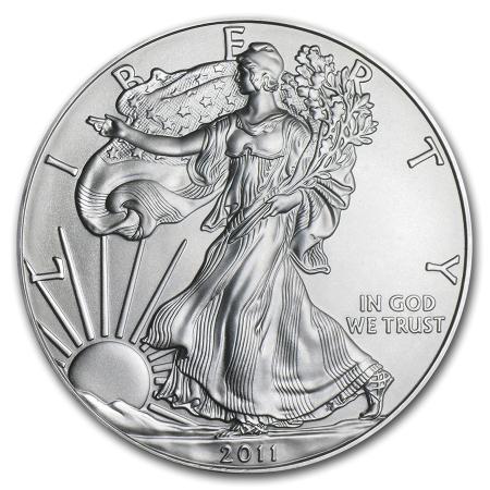 American Silver Eagles 2011 20 COIN 1 OZ AMERICAN SILVER EAGLE SEALED ROLL, APMEX MINT DIRECT, GEM BU