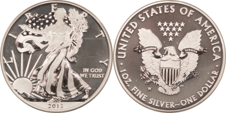 American Silver Eagles 2013-W AMERICAN SILVER EAGLE 2 COIN SET REV PR/ENHANCED ANACS RP70 UCAM/EU70 FDI