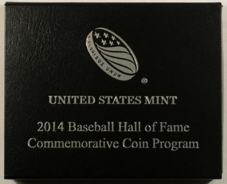 New Store Items 2014-S NATIONAL BASEBALL HALL OF FAME COMMEM PROOF HALF DOLLAR GEM PROOF IN OGP!