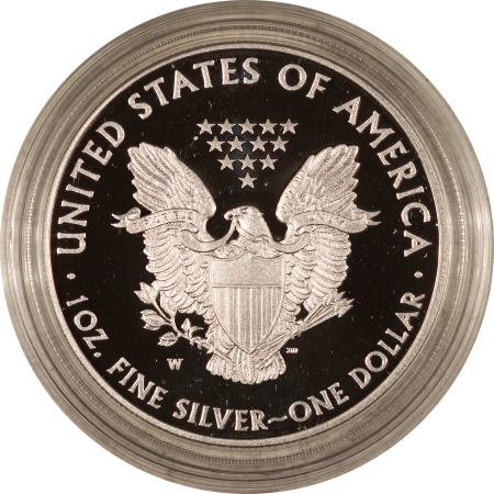 American Silver Eagles 2015-W $1 AMERICAN SILVER EAGLE, 1 OZ, .999 – GEM PROOF, ORIGINAL GOVERNMENT PKG