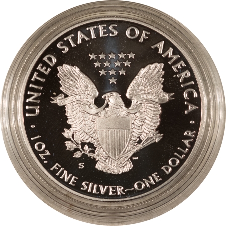 American Silver Eagles 2019-S $1 AMERICAN SILVER EAGLE, 1 OZ, .999 – GEM PROOF, ORIGINAL GOVERNMENT PKG