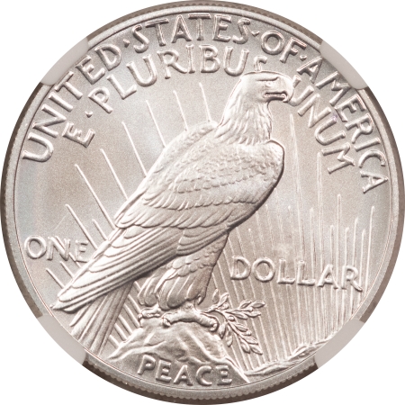 New Certified Coins 2021 $1 PEACE DOLLAR, HIGH RELIEF – NGC MS-69