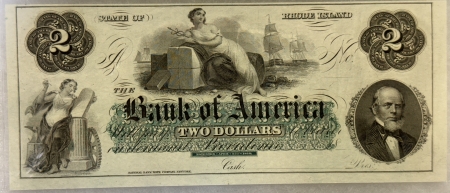 New Store Items $2 18__(1860S) REMAINDER OBSOLETE NOTE, PROVIDENCE RI, CHOICE UNCPCGS 64 PPQ