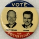 New Store Items 1952 EISENHOWER-NIXON 3 1/2″ JUGATE, A CLASSIC & TOUGH IKE BUTTON-MINT!