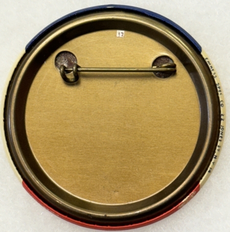 New Store Items 1952 EISENHOWER-NIXON 2 1/2″ CELLO JUGATE BUTTON, “FOR A BETTER FUTURE”-MINT!