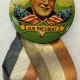 New Store Items 1956 NIXON (EISENHOWER CAMPAIGN) KEEP DICK ON THE JOB 3 1/2″ CELLO MINT, CLASSIC