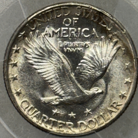 New Certified Coins 1926-D STANDING LIBERTY QUARTER – PCGS MS-63, BLAZING LUSTROUS! CHOICE+!