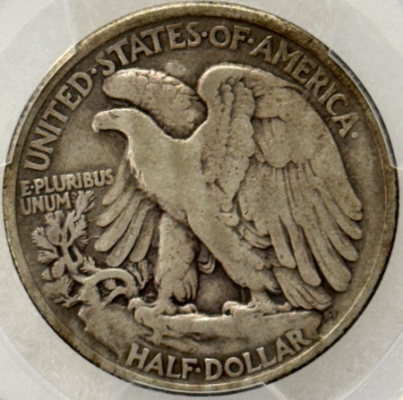 New Certified Coins 1921 WALKING LIBERTY HALF DOLLAR – PCGS VG-10, NICE KEY-DATE, LOOKS BETTER!