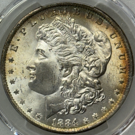 Morgan Dollars 1884-O $1 MORGAN DOLLAR – PCGS MS-65, REALLY PRETTY & PQ GEM!