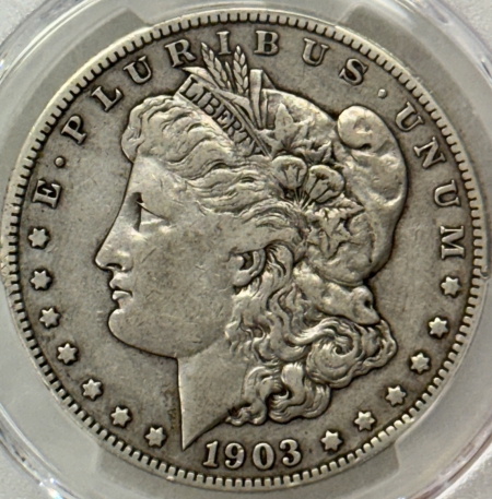 Morgan Dollars 1903-S $1 MORGAN DOLLAR – PCGS MS-30, NICE STRONG DETAILS, TOUGH DATE!