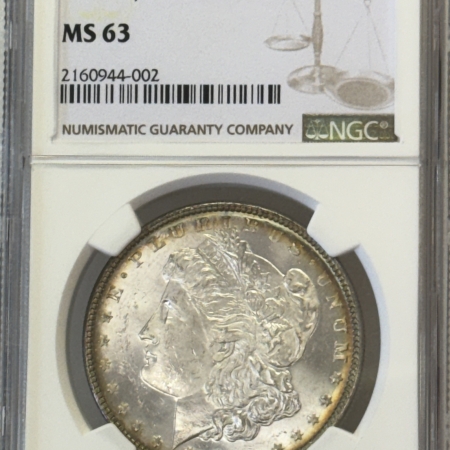 New Store Items 1878 7/8 TF STRONG $1 MORGAN DOLLAR – NGC MS-63, WHITE & CHOICE!