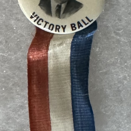 New Store Items POSSIBLY UNIQUE FRANKLIN D ROOSEVELT 1 1/4″ DEMOCRATIC VICTORY BALL CELLO BUTTON