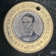 New Store Items 1864 ABRAHAM LINCOLN CARTE DE VISTE PAT. EAGLE/SHIELD/CANNONS/FLAGS EMBOSSED VG+