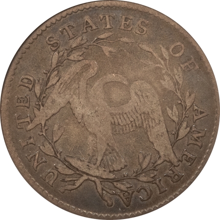 Early Halves 1795 FLOWING HAIR HALF DOLLAR 2 LEAVES ANACS VF-20 OLD HOLDER, LOVERLY ORIG, PQ!