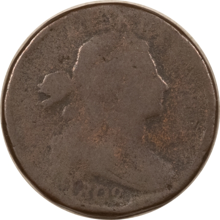 Draped Bust Large Cents 1802 DRAPED BUST LARGE CENT – CIRCULATED DETAILS MOSTLY ALL VISIBLE, POROUS!