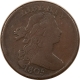 Draped Bust Large Cents 1802 DRAPED BUST LARGE CENT – CIRCULATED DETAILS MOSTLY ALL VISIBLE, POROUS!