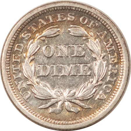 Liberty Seated Dimes 1851 SEATED LIBERTY DIME – HIGH GRADE EXAMPLE BUT RATHER BRIGHT!