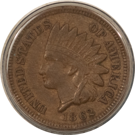 Indian 1862 INDIAN CENT, COPPER NICKEL – HIGH GRADE EXAMPLE!