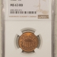 Lincoln Cents (Wheat) 1938 PROOF LINCOLN CENT – NGC PF-64 RB, PRETTY!