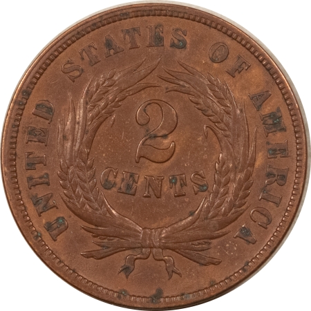 New Store Items 1869 TWO CENT PIECE – HIGH GRADE EXAMPLE! W/ SMALL CORROSION SPOTS!