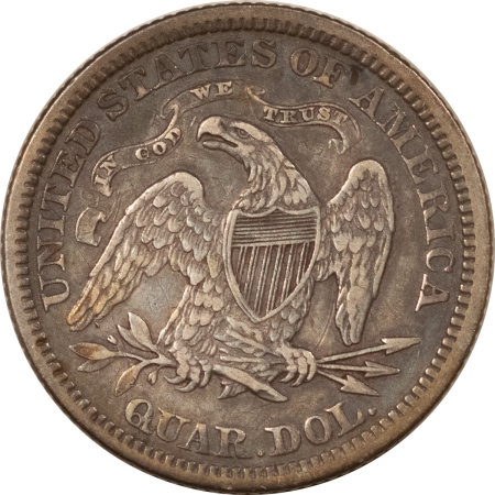 Liberty Seated Quarters 1873 SEATED LIBERTY QUARTER, ARROWS – HIGH GRADE EXAMPLE!