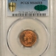 CAC Approved Coins 1877 INDIAN CENT, EAGLE EYE – PCGS MS-65 RB, CAC, EAGLE EYE! PQ GEM, KEY-DATE!