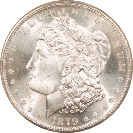 Morgan Dollars 1879-S $1 MORGAN DOLLAR – PCGS MS-66, BLAST WHITE!