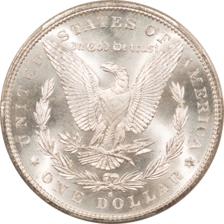 Morgan Dollars 1879-S $1 MORGAN DOLLAR – PCGS MS-66, BLAST WHITE!