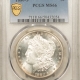 Morgan Dollars 1881-S $1 MORGAN DOLLAR – PCGS MS-66, BLAST WHITE