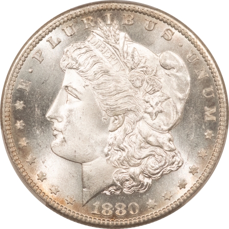 Morgan Dollars 1880-S $1 MORGAN DOLLAR – PCGS MS-66, BLAST WHITE!