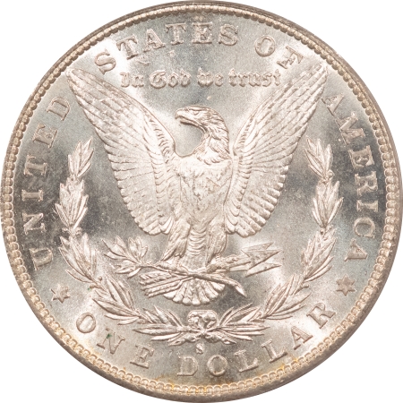 Morgan Dollars 1881-S $1 MORGAN DOLLAR – PCGS MS-66, BLAST WHITE