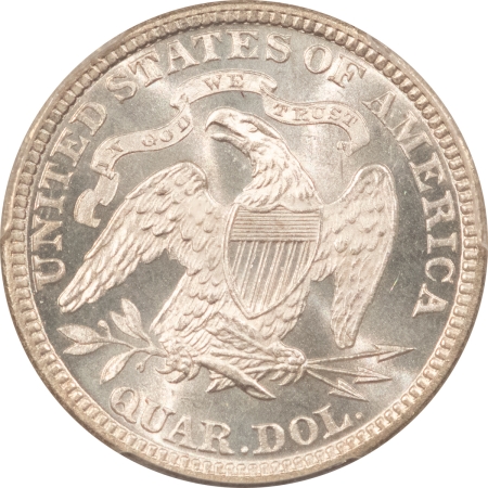 Liberty Seated Quarters 1882 SEATED LIBERTY QUARTER – PCGS MS-65, PREMIUM QUALITY BLAZER!