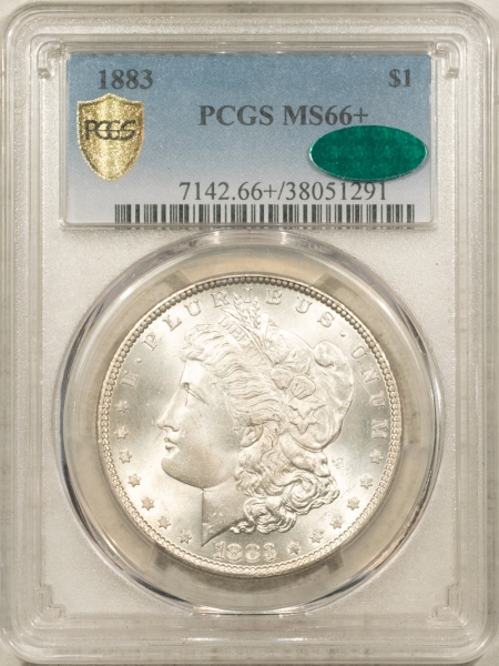 CAC Approved Coins 1883 $1 MORGAN DOLLAR – PCGS MS-66+ PREMIUM QUALITY! CAC APPROVED! #38051291