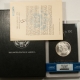 Dollars 1884-CC MORGAN DOLLAR, GSA HOARD, LUSTROUS WHITE BU, ORIGINAL BLACK BOX/GSA CARD