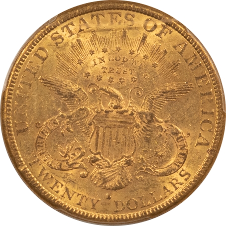 $20 1883-S $20 LIBERTY GOLD DOUBLE EAGLE – PCGS MS-61