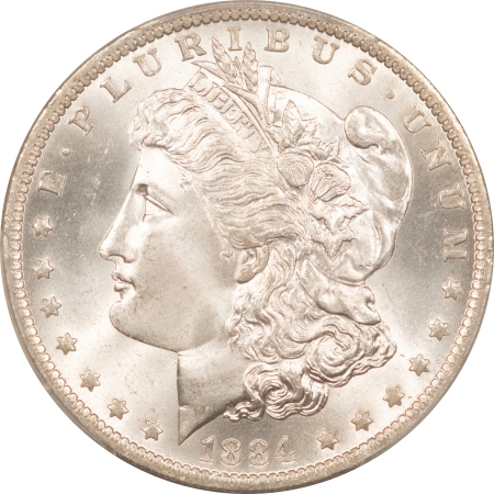 Morgan Dollars 1884-O $1 MORGAN DOLLAR – PCGS MS-66, BLAST WHITE! #82231883